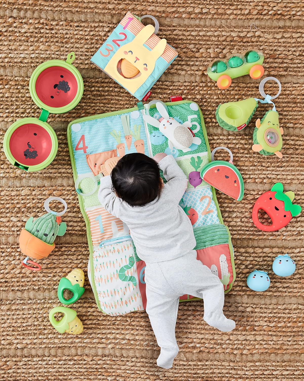 Farmstand Tummy Time Playmat