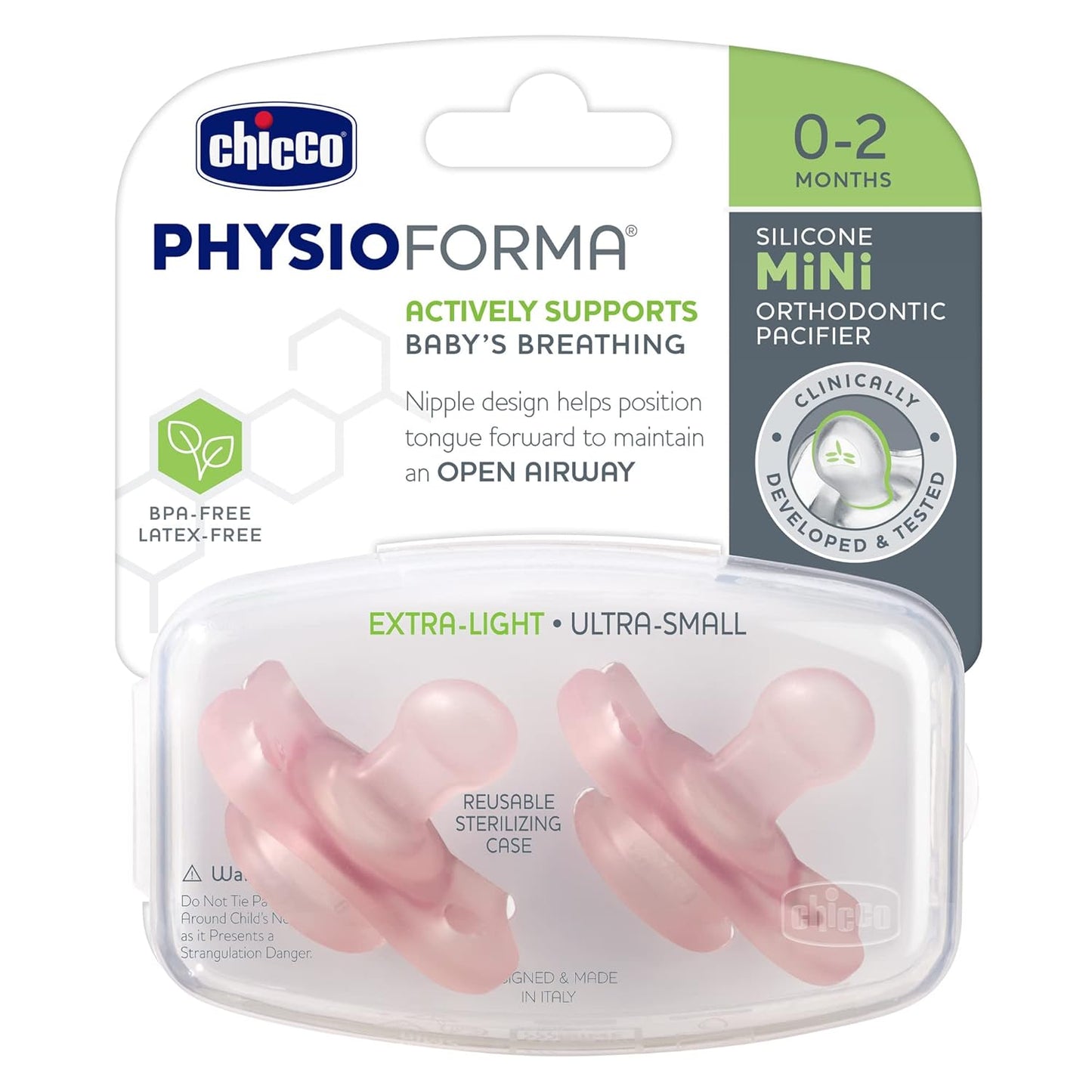 Chicco PhysioForma Mini Pacifier 0-2m