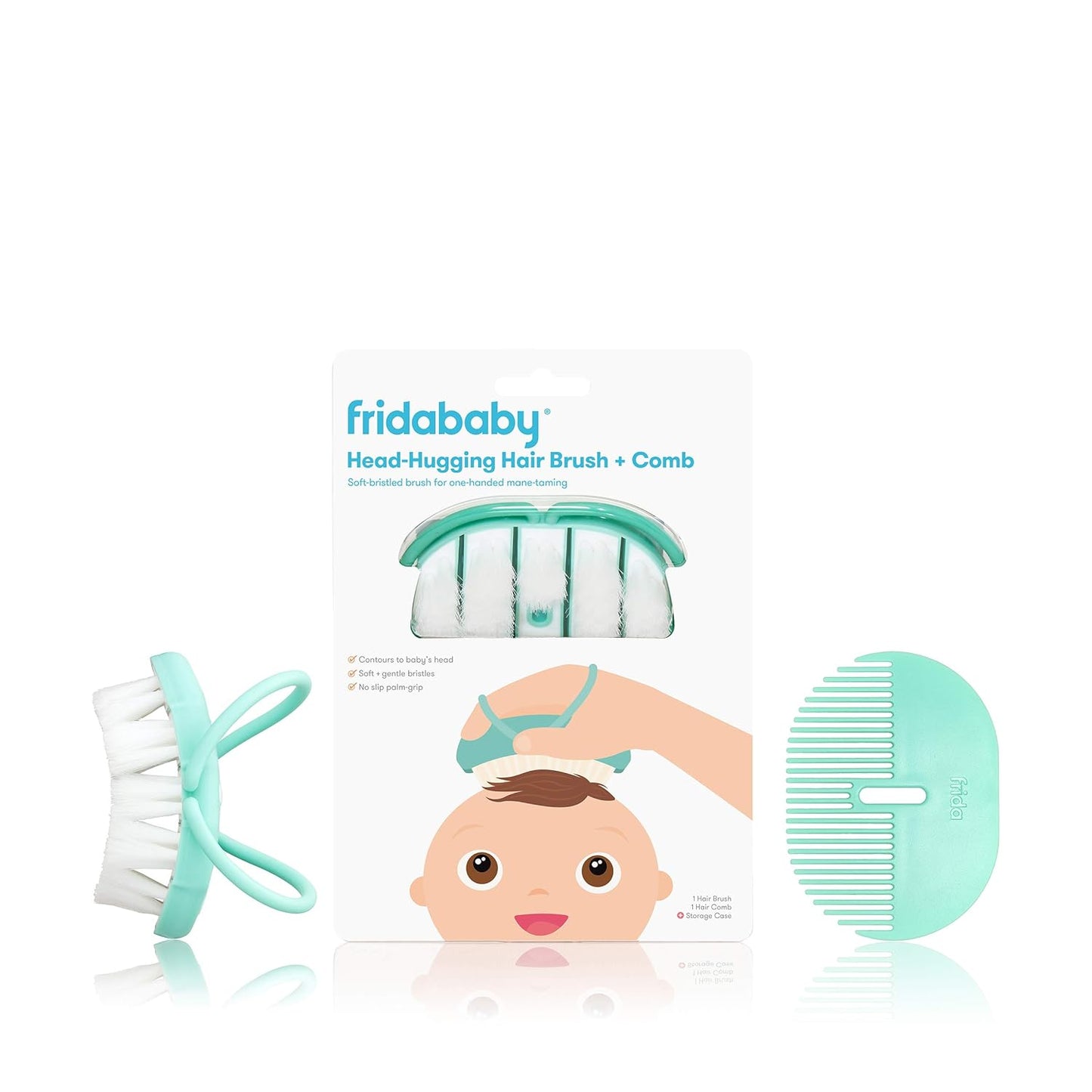 Frida Baby HeadHugger Hairbrush and Comb Set