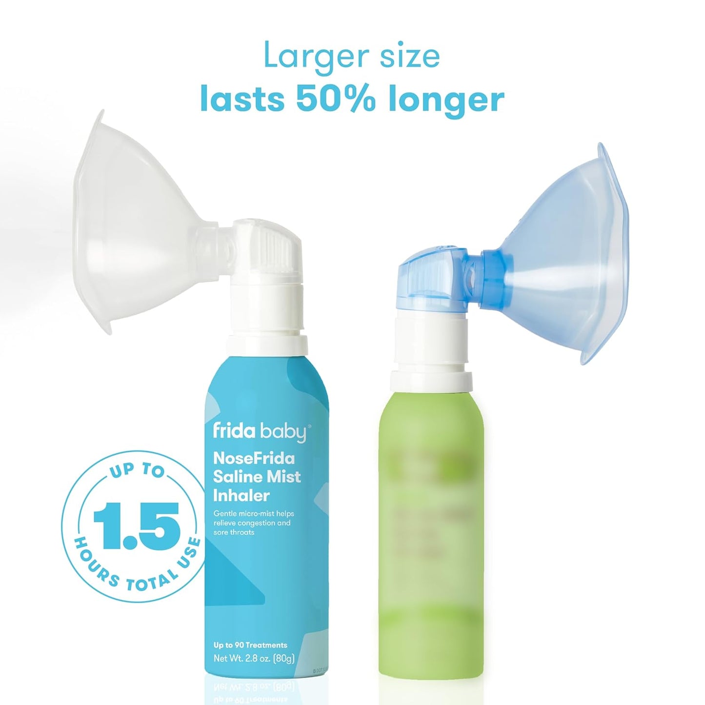 Frida Baby NoseFrida Saline Mist Nasal Inhaler, Nasal Decongestant Spray