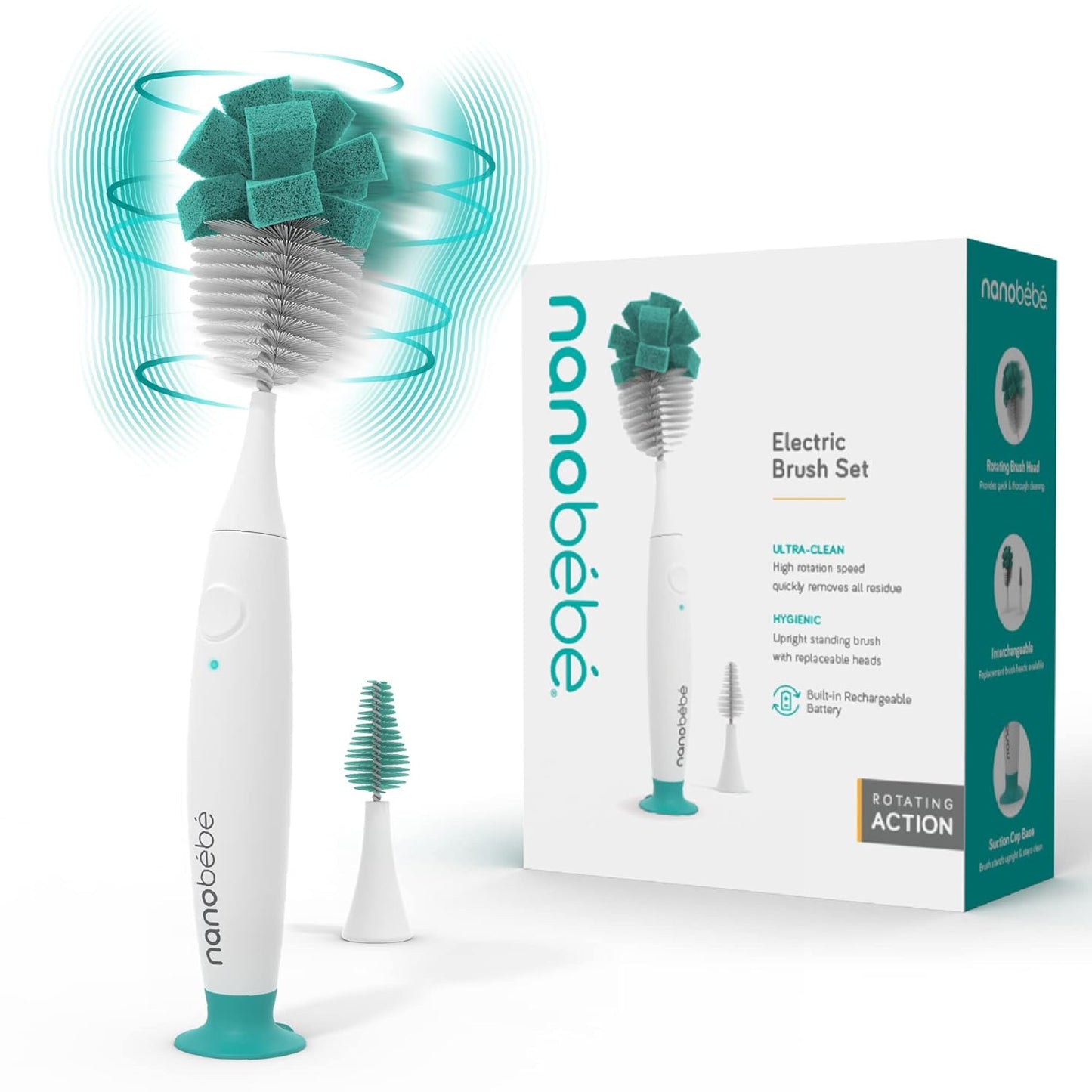 Nanobebe Electric Bottle Brush Cleaner