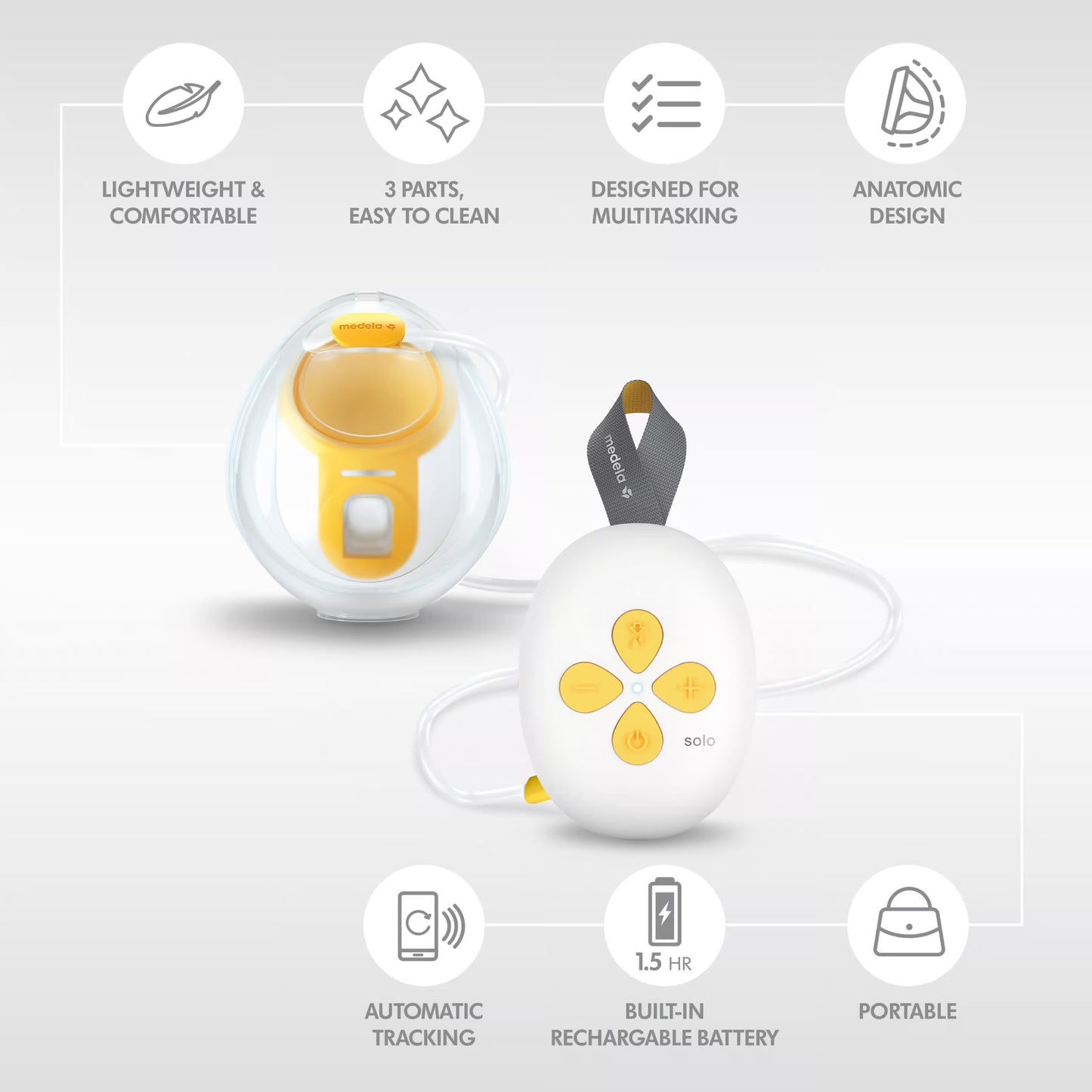 Medela Solo™ Hands Free Breast Pump