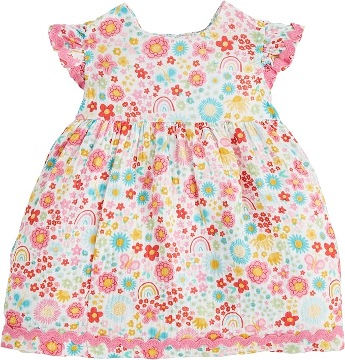 Rainbow Floral Dress