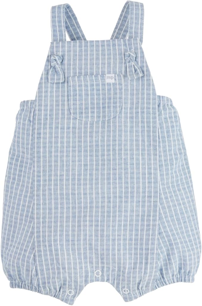 Blue Stripe Romper