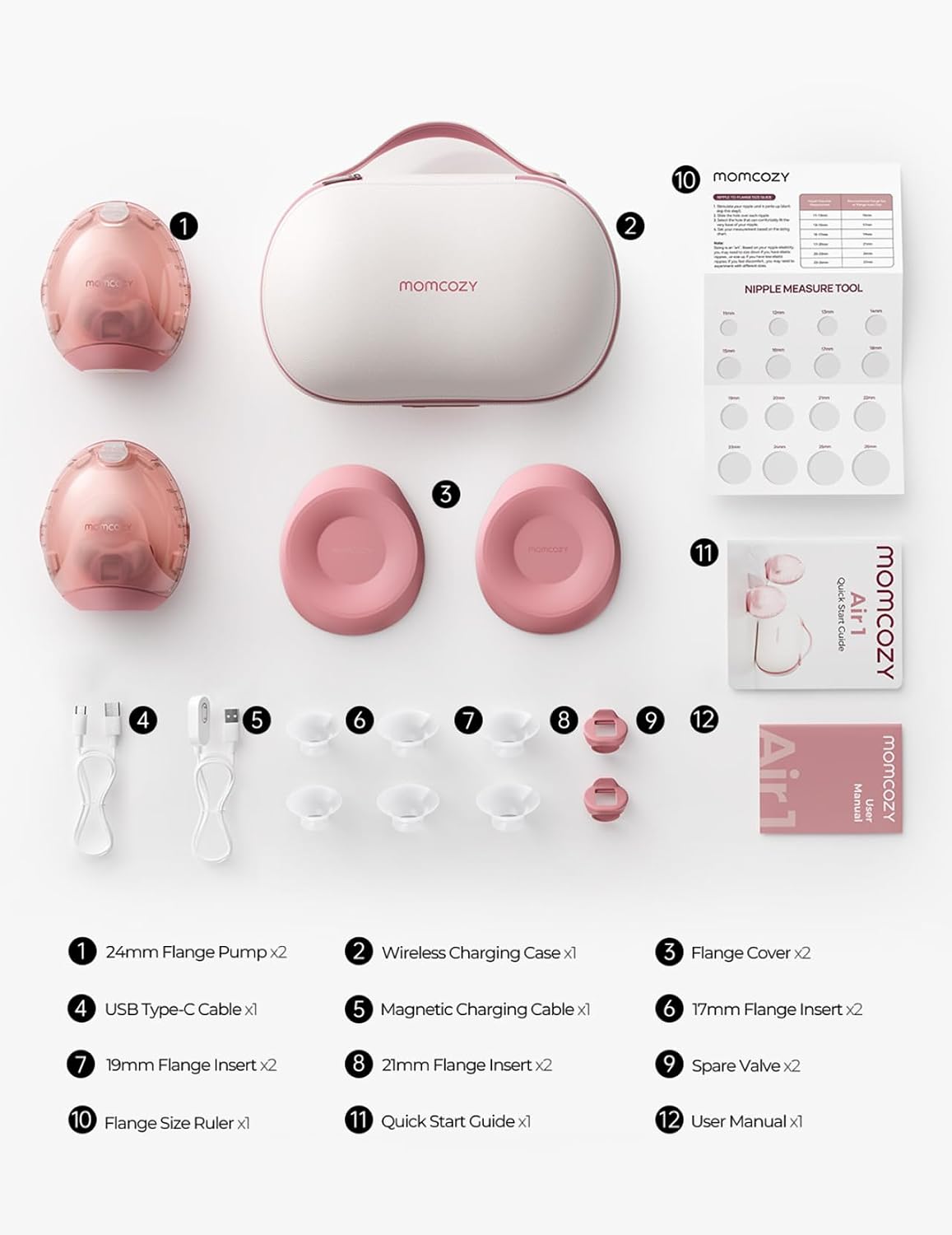 Momcozy Air 1 Wearable Breast Pump