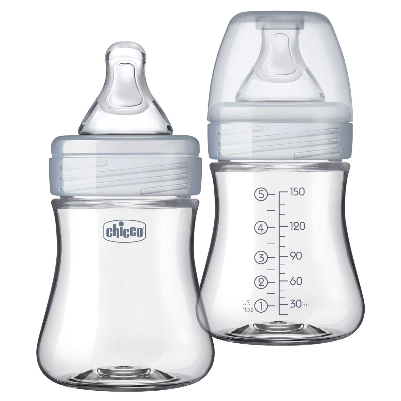 Duo Bottle Clear 2pk