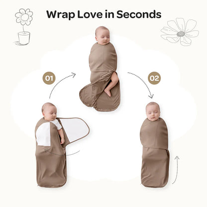 Momcozy Easy Swaddle Wrap 0-3m