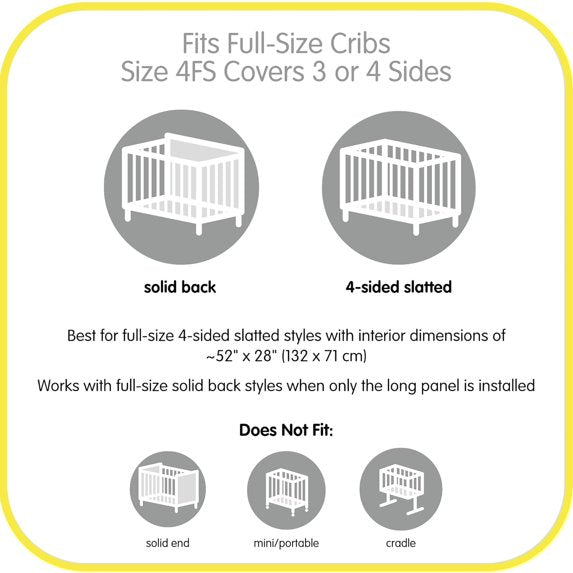 Deluxe Muslin Crib Liner