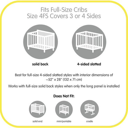 Deluxe Muslin Crib Liner