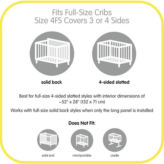 Deluxe Muslin Crib Liner
