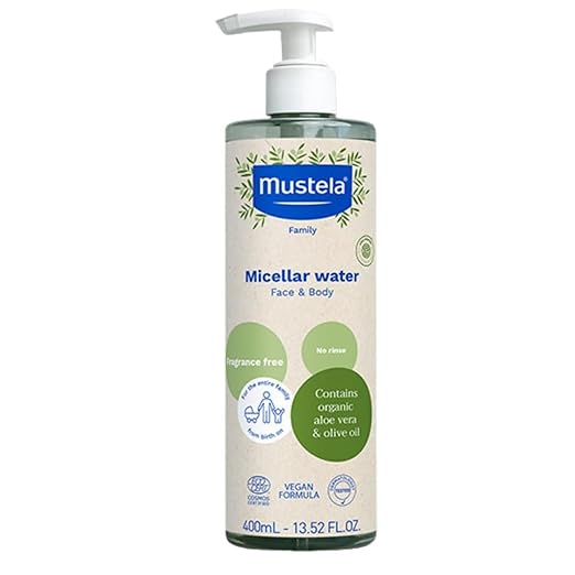 Mustela Certified Organic Micellar Cleansing Water