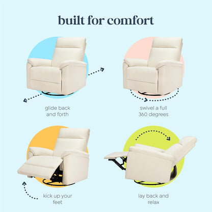 Suzy Recliner and Swivel Glider