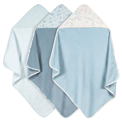 Just Born 3-Pack Hooded Towel