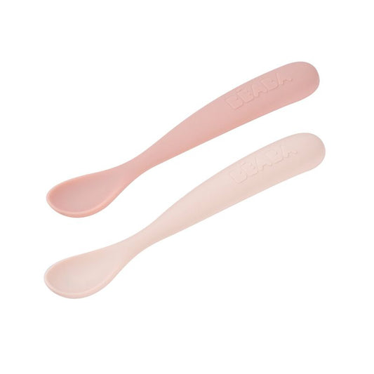 Beaba 1st stage 2 silicone spoon set