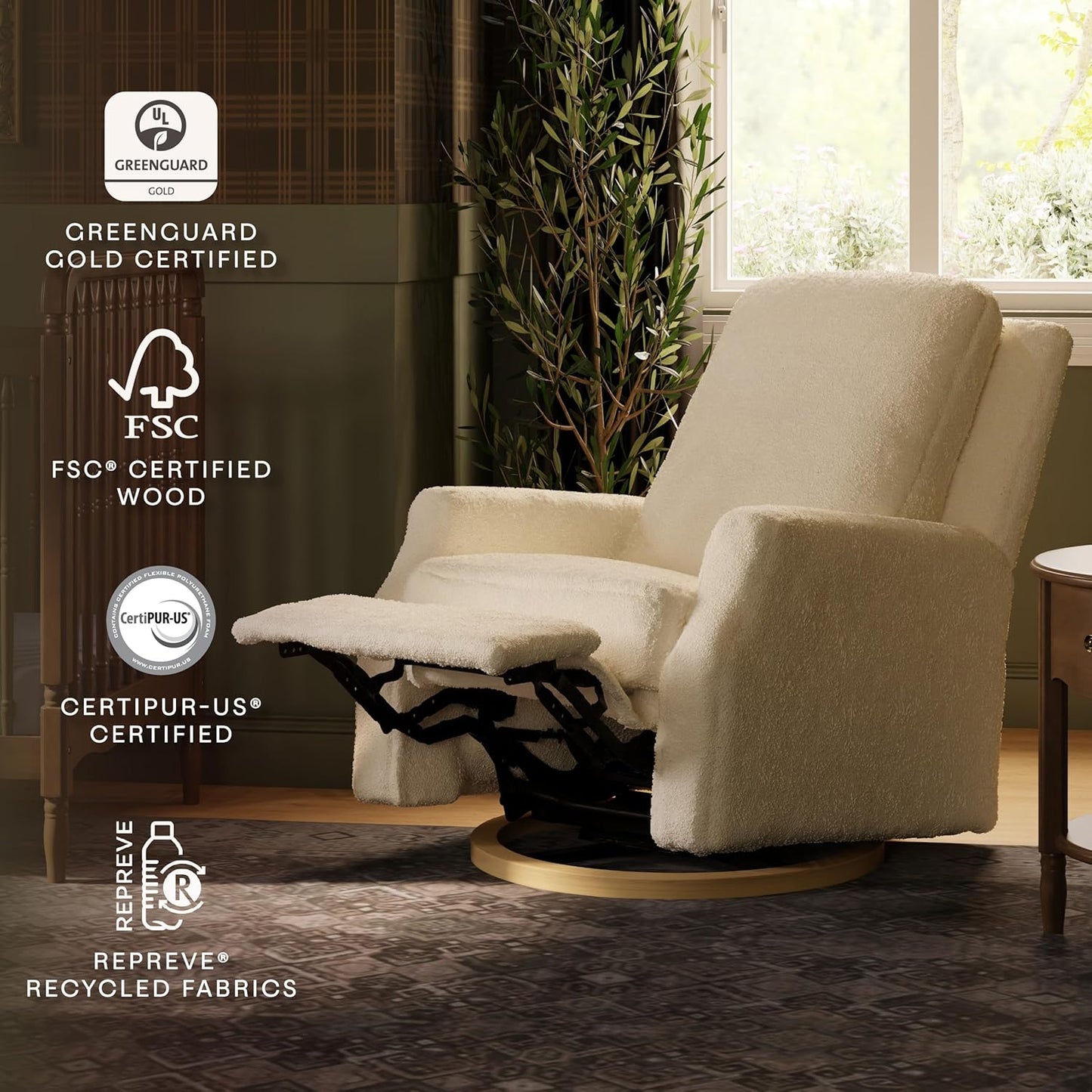 Namesake Crewe Glider Recliner Nursery Chair