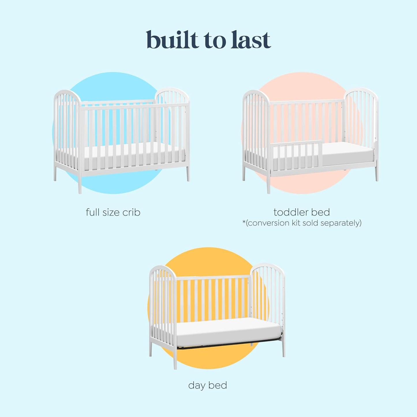 Davinci Beau 3-in-1 Baby Crib