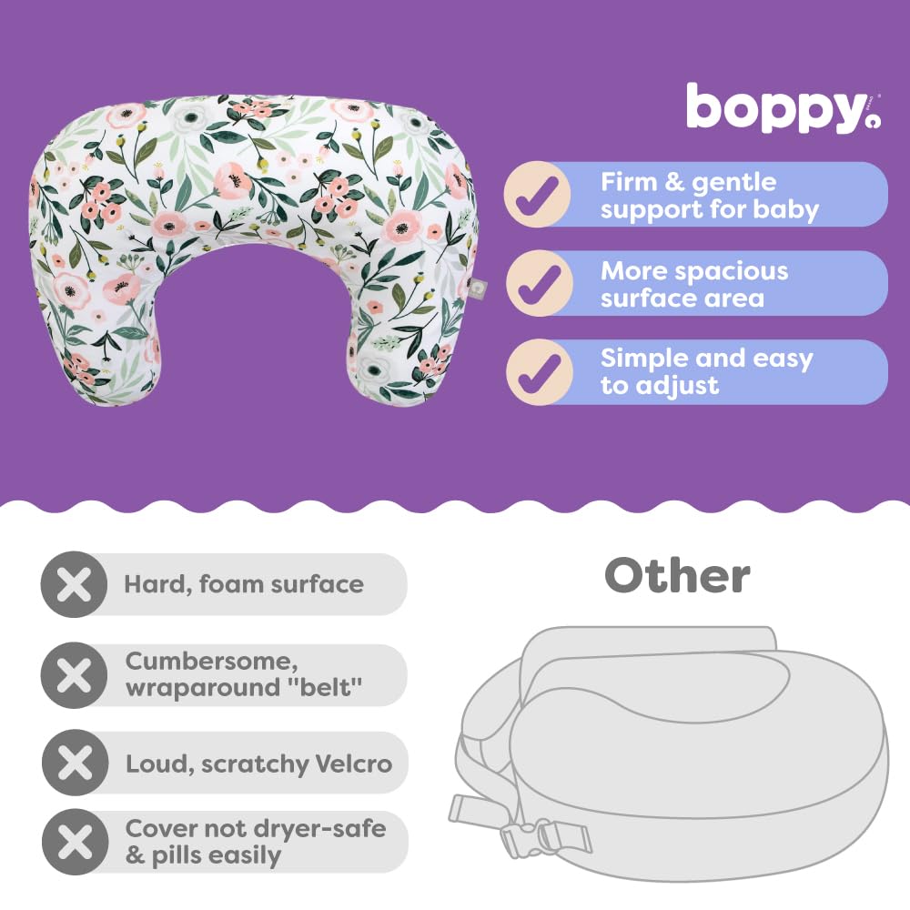 Boppy Nursing Pillow - Firm, Ergonomic U-Shaped