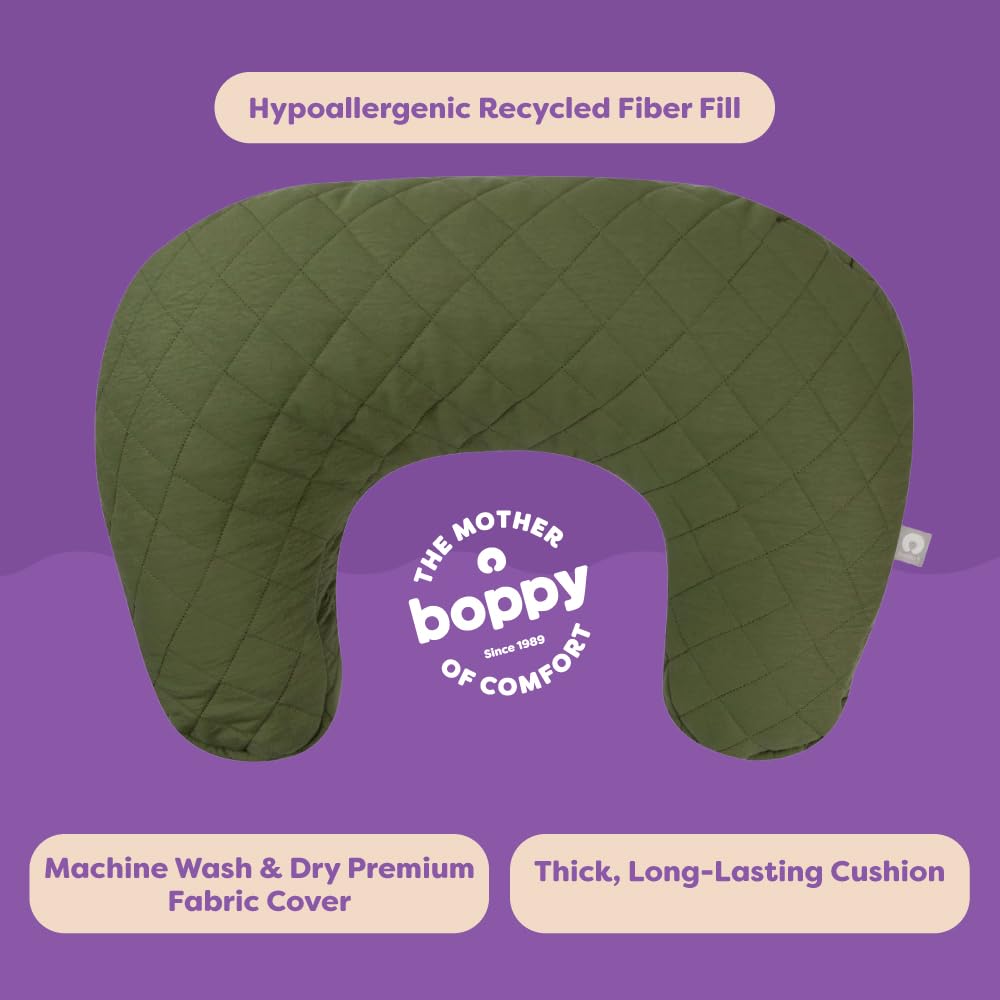 Boppy Nursing Pillow - Firm, Ergonomic U-Shaped