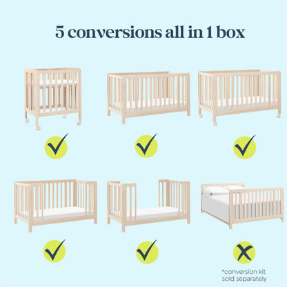 DaVinci Colby GROW 6-in-1 Convertible Bassinet to Crib