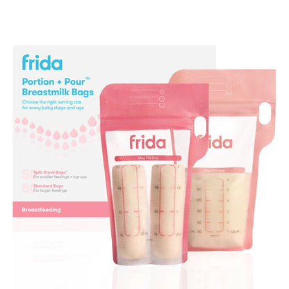 Frida Breastmilk Storage Bags, 100ct Variety Pack