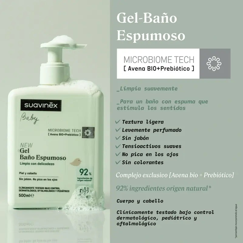 Suavinex Foaming Bath Gel