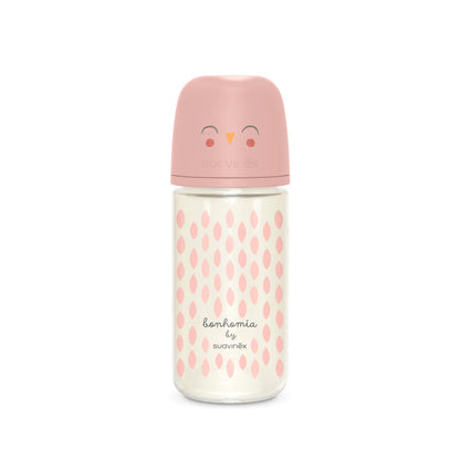 Suavinex Bonhomia Glass Baby Bottle
