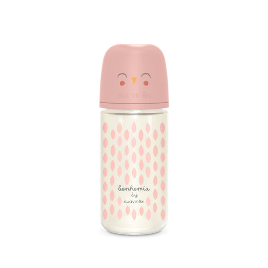Suavinex Bonhomia Glass Baby Bottle