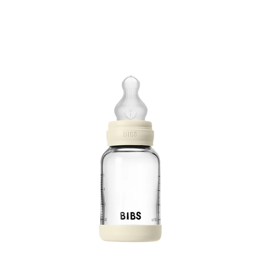BIBS Glass Bottle 4oz y 8oz Set