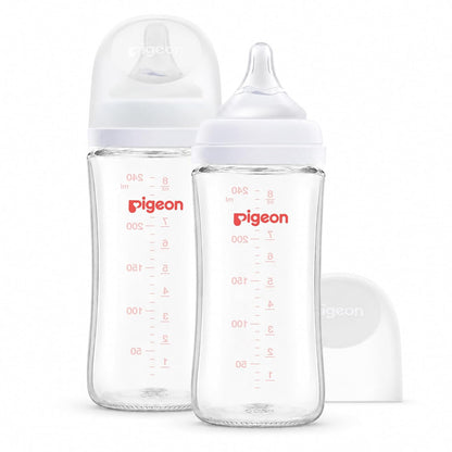 Pigeon Glass Nursing Bottle Wide Neck 5.4oz