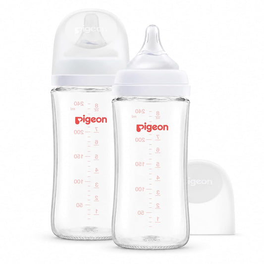 Pigeon Glass Nursing Bottle Wide Neck 5.4oz