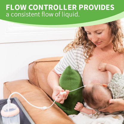 Baby Bottle & Silicone Feeding Tube Set
