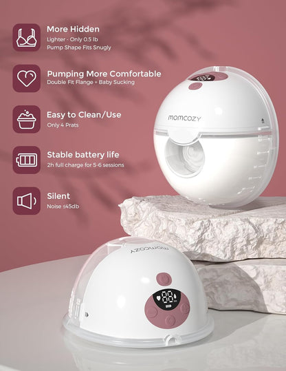 Momcozy Breast Pump Hands Free M5
