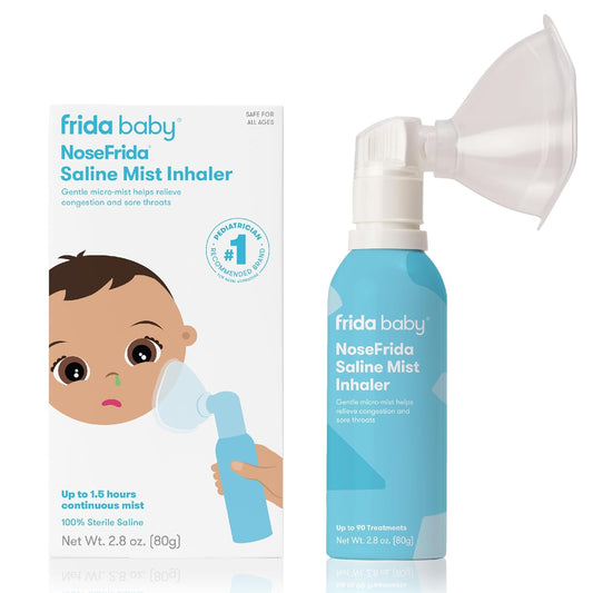 Frida Baby NoseFrida Saline Mist Nasal Inhaler, Nasal Decongestant Spray