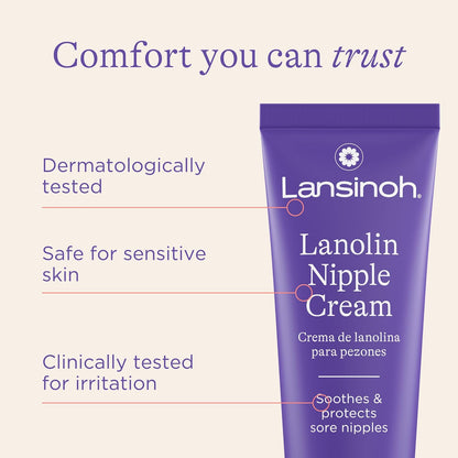 Lansinoh Lanolin Nipple Cream, 1.41 Ounces
