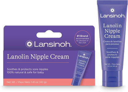 Lansinoh Lanolin Nipple Cream, 1.41 Ounces