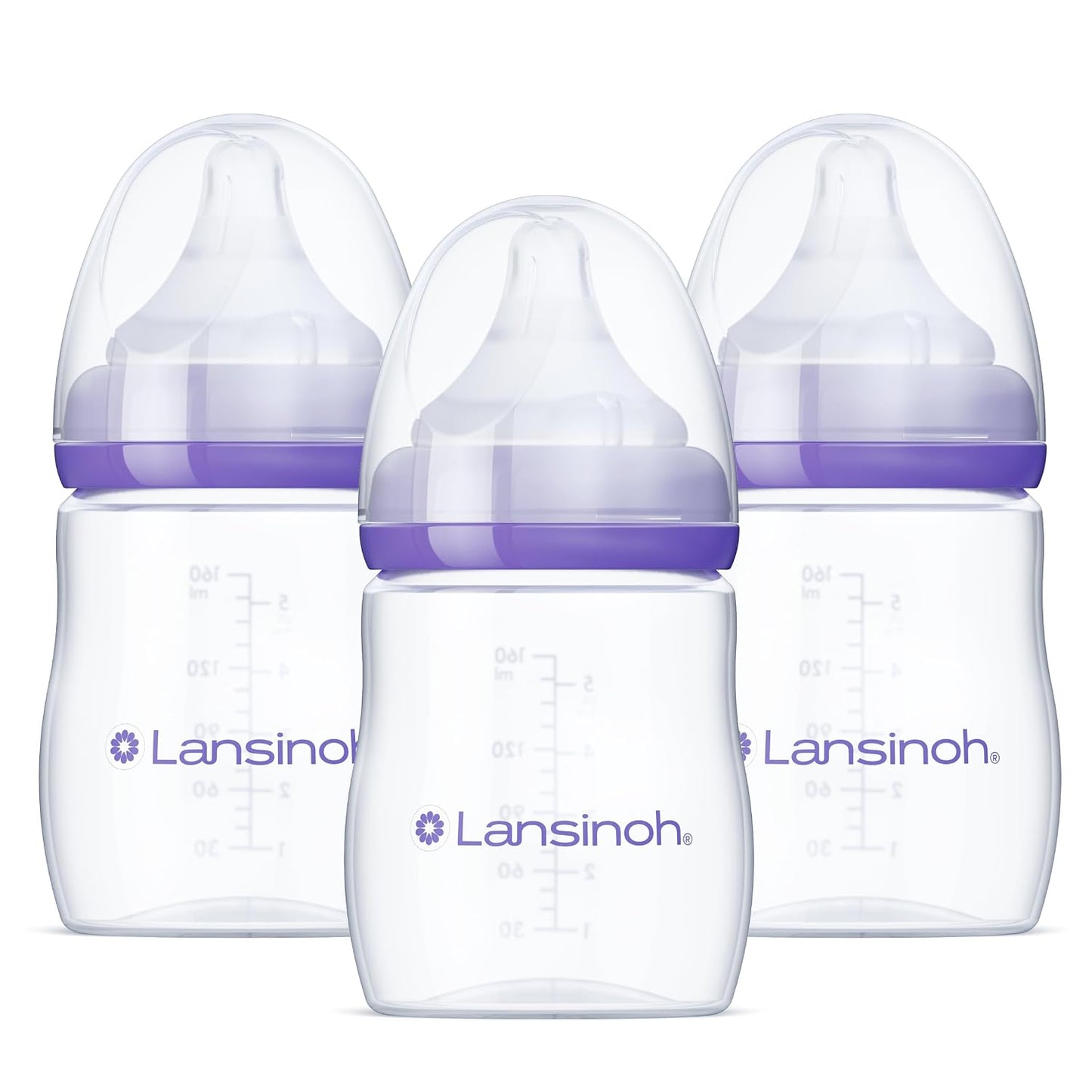 Lansinoh Anti-Colic Baby Bottles 3pk