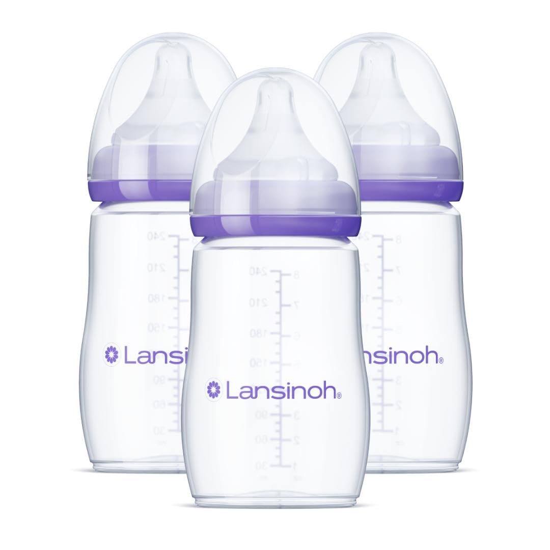 Lansinoh Anti-Colic Baby Bottles 3pk
