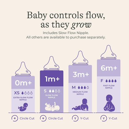 Lansinoh Anti-Colic Glass Baby Bottles