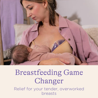Lansinoh Breast Therapy Packs with Soft Covers, 2 Pack
