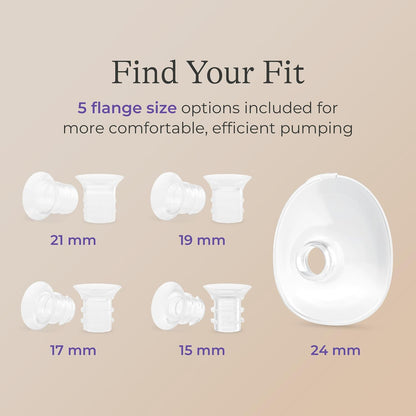 Lansinoh Discreet Duo Flow Wearable Breast Pump