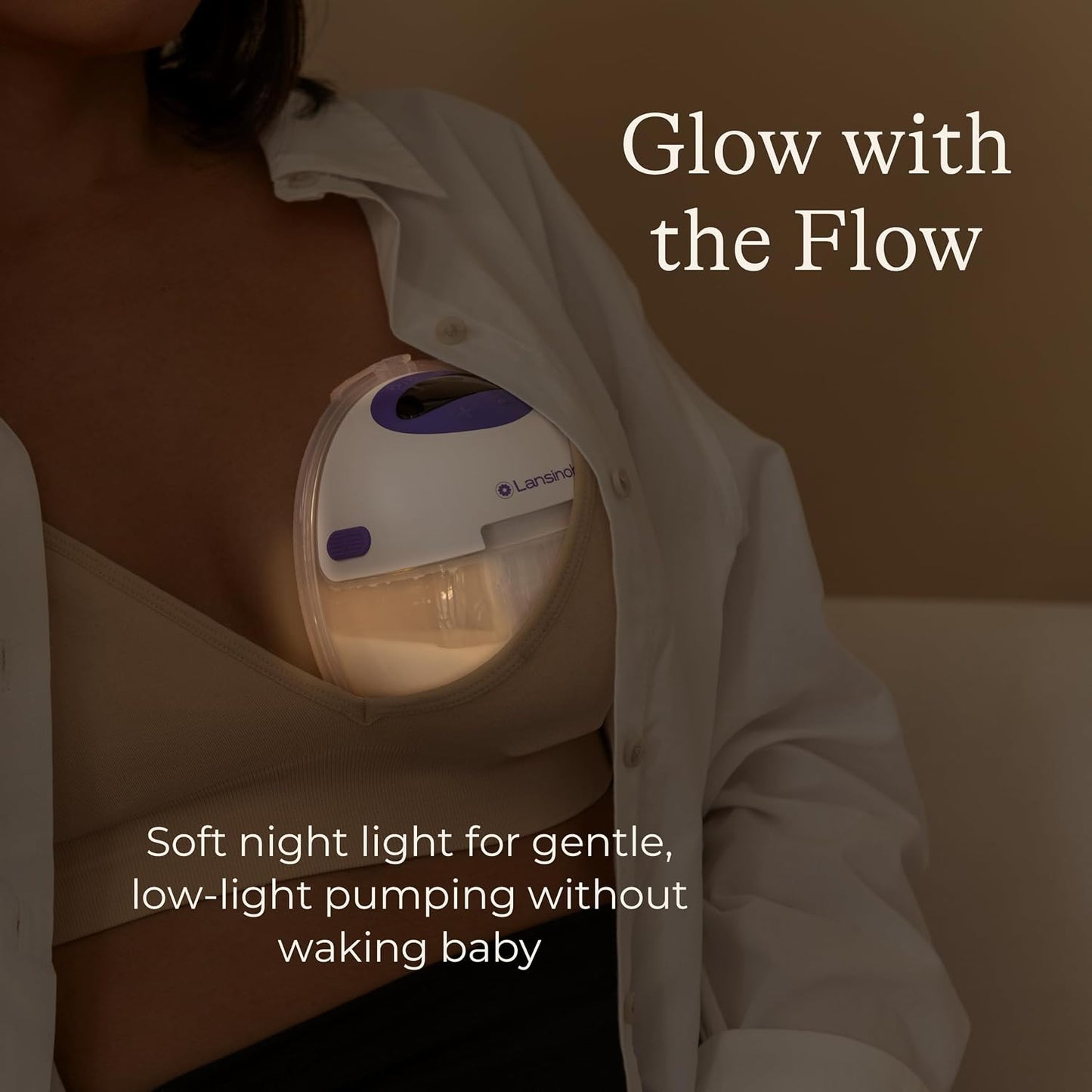 Lansinoh Discreet Duo Flow Wearable Breast Pump