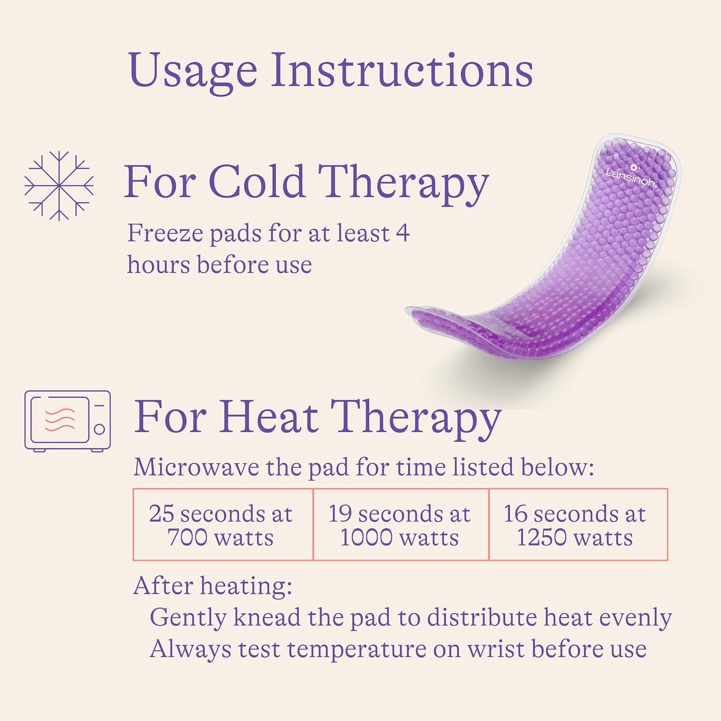 Lansinoh Hot and Cold Postpartum Pads