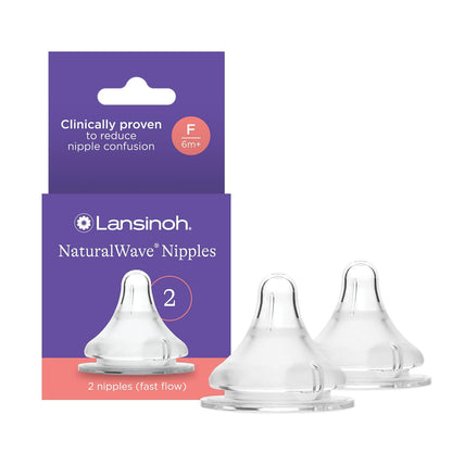 Lansinoh NaturalWave Baby Bottle Nipples