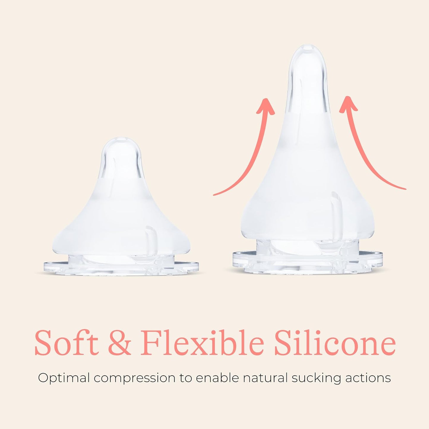 Lansinoh NaturalWave Baby Bottle Nipples