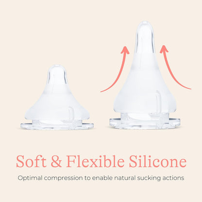 Lansinoh NaturalWave Baby Bottle Nipples