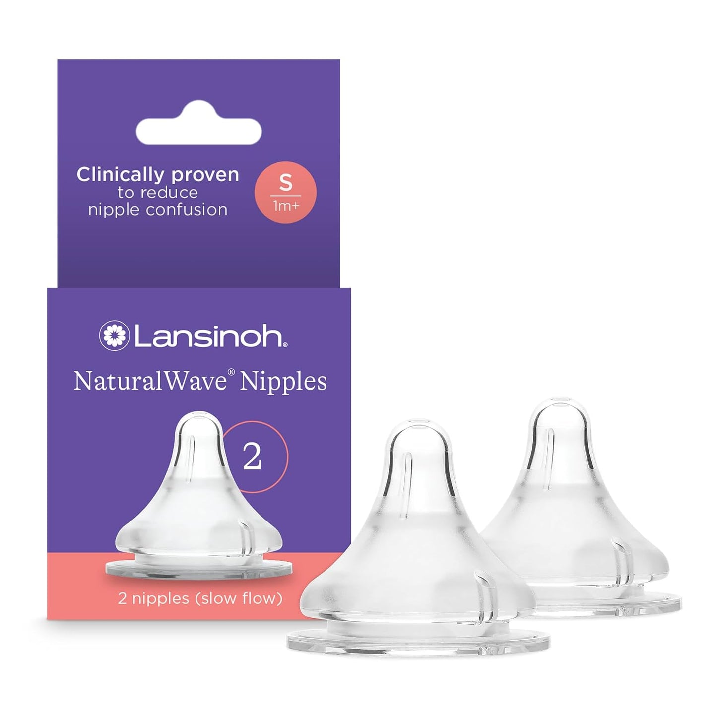 Lansinoh NaturalWave Baby Bottle Nipples