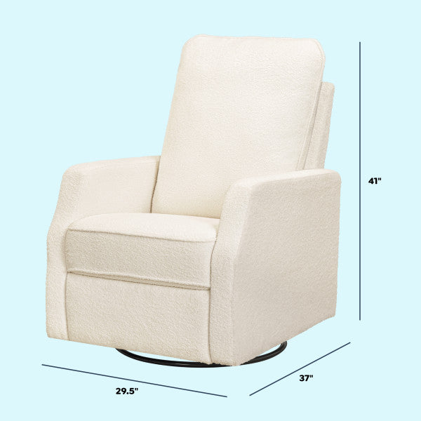 Lucas Pillowback Swivel Recliner