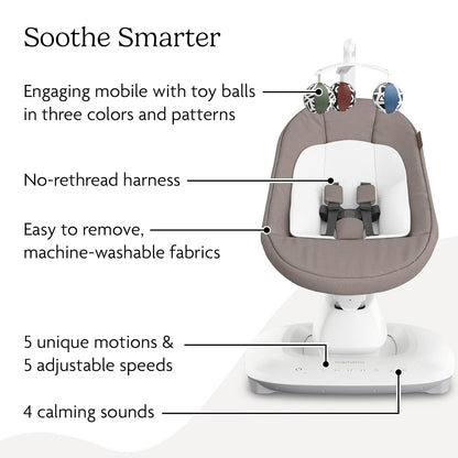 MamaRoo® multi-motion baby swing™