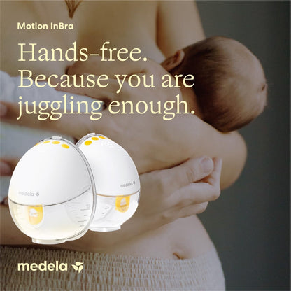 Medela Motion InBra Wearable Electric Breast Pump | Fully In-Bra, Hands-Free