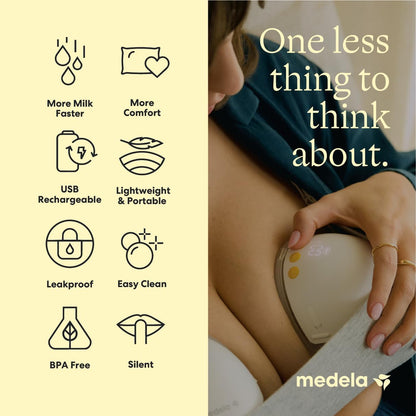 Medela Motion InBra Wearable Electric Breast Pump | Fully In-Bra, Hands-Free
